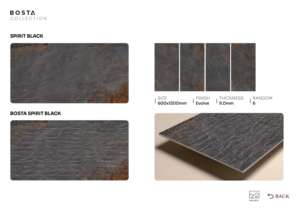 Dalle en porcelaine émaillée de luxe 600x1200mm 60x120cm 24x48 pouces, grande surface décorative pour projets élégants de murs et de sols - Product Image 5