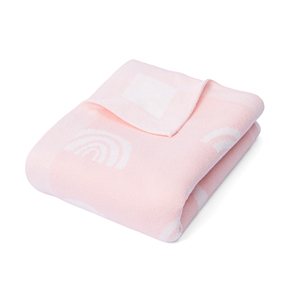 Manta Tejida Ecológica 100% Algodón, Color Sólido, Linda y Personalizable para Bebé, Forma Rectangular, Peso 209g-278g, Primavera - Product Image 6