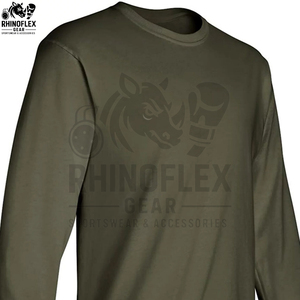 T-shirt à manches longues pour homme personnalisé de haute qualité, dégradé, effet délavé, 100 % coton, respirant et pas cher, coupe ample - Product Image 5