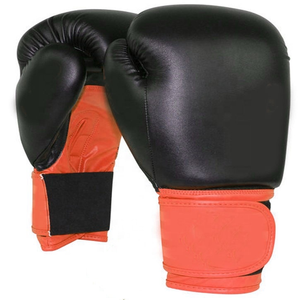 Gants de boxe en cuir PU personnalisables (couleur et logo) pour Muay Thai, Kickboxing, MMA, Sparring et Entraînement – Modèle à lacets - Product Image 3