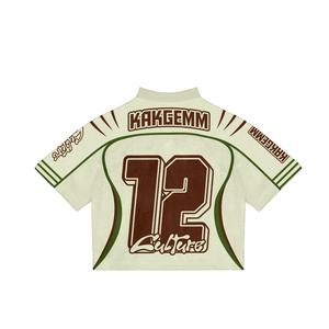 Camisetas de Corte Holgado con Logotipo Personalizado, Camisetas de Algodón 100% de Peso Pesado, Camisetas Extra Grandes para Hombre - Product Image 3
