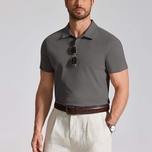 Polo de golf pour homme, dernier design, meilleure mode, manches courtes, look élégant, léger, qualité supérieure. - Product Image 6