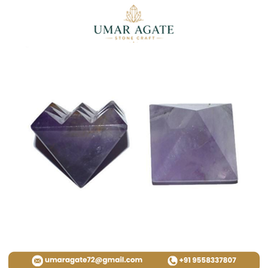 Pirámides de Cristal Vastu de Ágata Negra Lemuriana, Pirámide Vastu de 9 Facetas, Pirámide Lemuriana de Ágata Negra, Venta al Por Mayor en Línea - Product Image 3