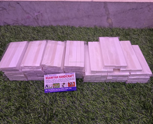 Muawiyah Handicraft 100% tira de hueso de búfalo de calidad superior Escala de rayas blancas ecológica hecha a mano para decoración del hogar a bajo precio - Product Image 6