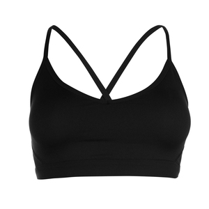 Sujetador Deportivo de Yoga para Mujer a Precio Económico, de Alta Calidad, Espalda Cruzada, Transpirable, que Absorbe la Humedad, de Spandex/Poliéster, Ropa Deportiva Cómoda - Product Image 1