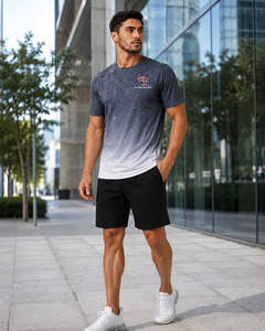 Camiseta Deportiva Premium para Hombre, Manga Corta, Cuello Redondo, Diseño Abstracto, Ligera, para Entrenamiento y Uso Diario - Product Image 6
