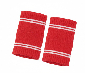 Bandeau de sport en tissu éponge, coton personnalisé, logo OEM, couleur et design sur mesure, bandeaux de biceps, support élastique pour poignet - Product Image 4