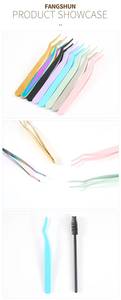 Pinzas de Precisión para Pestañas de Acero Inoxidable con Punta Suave en Varios Colores para Uso Profesional - Product Image 6