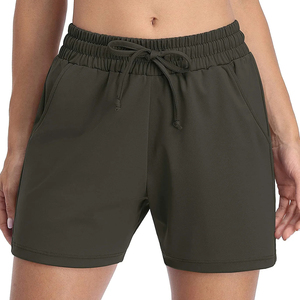 Pantalones Cortos Deportivos Transpirables de Lona Tejida para Hombre, Ligeros, con Cintura Elástica y Bolsillos, para Entrenamiento en el Gimnasio - Product Image 5