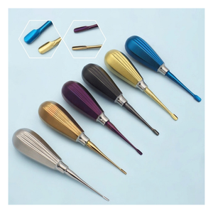 Juego de Elevadores de Raíces con Alas de Titanio, Kit de Instrumentos Quirúrgicos Dentales para Luxación PDL, Certificado CE ISO, Extracción Dental Veterinaria OEM - Product Image 3