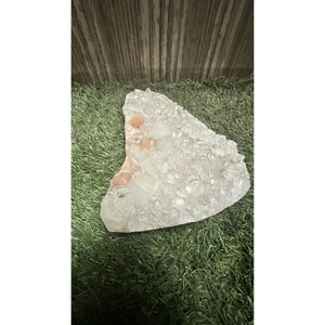 Large Apophyllite Stilbite <b>Crystal</b> <b>Cluster</b> Natural Mineral Specimen for Home Decor Healing and Collection - Product Image 4