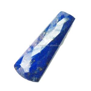 Piedra preciosa semipreciosa lapislázuli briolette corte facetado forma de pera joyería hecha a mano piedra preciosa calidad AAA lapislázuli azul - Product Image 6