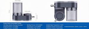 Filtro de Agua para Grifo Doméstico Saludable con Filtración de 2.0 Micras, Seguro y Fácil de Usar - Product Image 3