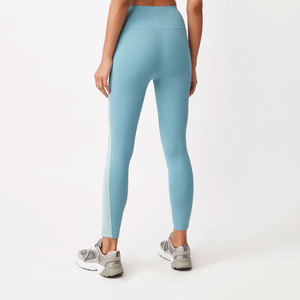 Pantalones de Yoga de Cintura Alta, Ecológicos, Económicos, de Alta Calidad, Personalizados, Transpirables, de Poliéster/Nailon y Spandex para Entrenamiento - Product Image 4