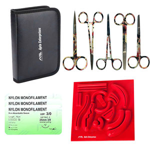 Kit de Sutura de Alta Calidad para Prácticas de Sutura y Uso Quirúrgico Profesional, Instrumentos Veterinarios con Certificación CE - Product Image 1