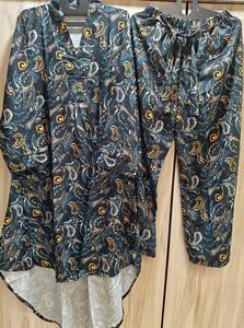 Kurtis ชุด Co-Ord gurtis แบบยาวได้รับความนิยมตัดขึ้นความยาวเต็มพอดีกับ XXL 3XL 4XL สบาย - Product Image 4