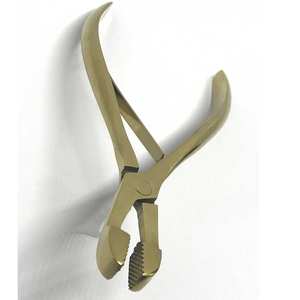 Pinzas para Extensiones de Cabello Doradas, Herramienta de Engarzado de Anillos Micro, Acero Inoxidable Duradero - Product Image 5