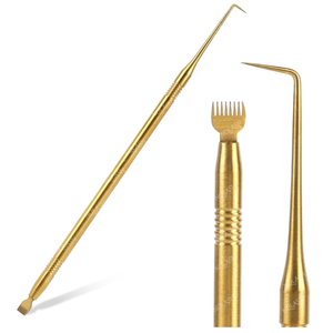 Herramienta para Lifting de Pestañas, Cepillo Separador de Pestañas con Ranura Tipo Y, Peine para Pestañas de Tamaño Mini para Mujeres, Varita Pequeña para Lifting de Pestañas - Product Image 4