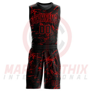 Outdoor Sports Wear Polyester Material Basketball Uniform High Quality <b>Light</b> Weight Best Design Custom Logo Basketball Uniform - Product Image 2