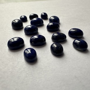 Piedras de Lapislázuli Natural Ovaladas, Calidad AAA, Pulidas a Mano, de 3x5mm a 13x18mm, Venta Caliente - Product Image 2