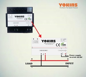 Voltmètre numérique DC Yokins Y9-DV 0-50V DC, mesure de tension DC, compteur de panneau 96x96mm avec garantie d'un an - Product Image 2