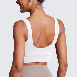 Soutien-gorge de sport de maternité pour femme, adapté à l'allaitement, soutien moyen, coussinets amovibles, dos nageur, respirant, coton et élasthanne - Product Image 5