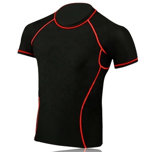 Rash Guards MMA de qualité supérieure séchage rapide bas prix séchage rapide confortable en Stock rash guard pour hommes - Product Image 1