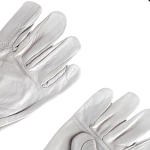 HOLY SIGNS INTERNATIONAL Sheep Grain Leather Anti-Vibration Smooth Safety <b>Driver</b> Work <b>Gloves</b> Strap EN420 Certified Breathable - Product Image 6