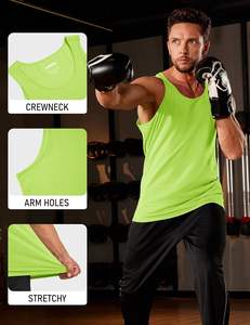 Dynamic <b>Mens</b> <b>Tank</b> <b>Top</b> Soft Fabric Cool Air Motion Easy Fit Fresh Touch Light Drape Stretch Friendly Build Daily Comfort Modern - Product Image 5