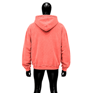 Sudadera con Capucha Rosa Personalizada con Diseño Religioso Cristiano, Estilo Casual, Bolsillo Delantero, Corte Regular, para Otoño - Product Image 2