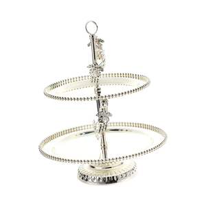 Support à gâteau en métal au design moderne pour la présentation de gâteaux, pâtisseries et cupcakes pour les mariages, les fêtes et les présentoirs de boulangeries. - Product Image 5