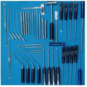 Juego de Instrumentos Quirúrgicos Endoscópicos Unilateral y Biportal UBE Premium para Cirugía de Columna Vertebral, Clase I, Manual, de Acero Inoxidable, Kit Quirúrgico Ortopédico - Product Image 4