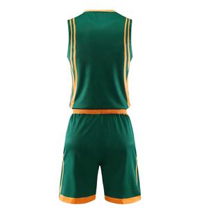 Uniforme de Baloncesto Personalizado por Sublimación, Transpirable, Talla Grande, de Secado Rápido, Cómodo, Conjunto de Ropa de Baloncesto de Bajo Costo - Product Image 5