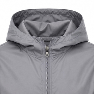 Chaqueta Cortavientos con Capucha para Mujer, Impermeable, Ligera, con Cierre, Chaqueta Deportiva de Montaña - Product Image 4