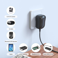 Adaptateur secteur universel 12W, alimentation 3V-12V, tension réglable, cordon d'alimentation de remplacement pour routeur, haut-parleur, caméra CCTV, téléphone
