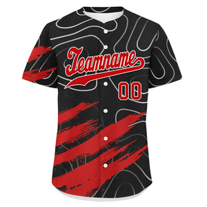 Camisetas de Béisbol de Manga Corta con Estampado de Letras y Animales a Cuadros de Alta Calidad, Tallas Grandes, Secado Rápido, Sublimación, Personalizables - Product Image 5