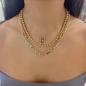 Colgante Minimalista de Lujo con Inicial de Diamante Cultivado en Laboratorio para Mujer, Chapado en Oro Sólido de 14K/18K, Delicado y Elegante, Regalo con Letra, Venta al por Mayor - Product Image 4