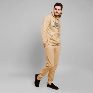Conjunto Deportivo Informal Transpirable con Capucha para Hombre, Otoño/Invierno, Pantalones Deportivos con Logotipo Personalizado al por Mayor, Pantalones de Chándal de Forro Polar, Talla Grande - Product Image 3