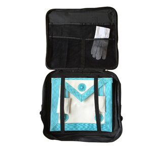 Premium Quality Leather Provincial Low <b>Masonic</b> Apron <b>Case</b> Multiple Colors Low MOQ OEM Service Logo for Embroidery Needlework - Product Image 1