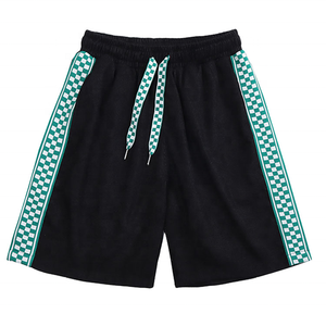 Custom <b>High</b> Quality 100 Percent Cotton Men Sweat Shorts Summer Fitness Sport Drawstring Blank Cotton Shorts for Men - Product Image 3