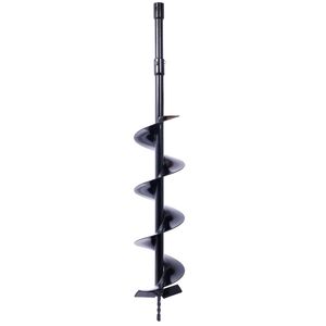 Tarière de 3/4 po pour puits de plantation, outil de creusement de trous de terre, remplacement pour le creusement de trous de poteaux de lit de culture et la plantation d'ampoules - Product Image 3