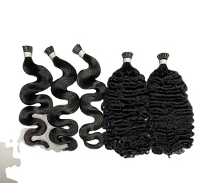 Venta al por mayor de mechones de cabello humano Color Natural Extensiones de ondas del cuerpo Cabello indio crudo Cutícula alineada Trama Doble - Product Image 6