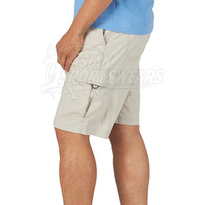 Pantalones Cortos Cargo para Hombre, Cintura Media, Color Sólido, Ecológicos, de Alta Calidad, Transpirables, para Viajes, Casuales y Cómodos, Suministro de Fábrica con MOQ Bajo - Product Image 2