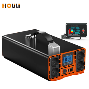 Inversor de Onda Sinusoidal Pura HOULI de 1500W 2000W 3000W 4000W 12V 220V con Pantalla LCD y Control Remoto |   Stock en España Entrega Rápida - Product Image 1