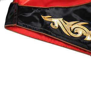 Shorts de Muay Thai Rose et Rouge de Qualité Supérieure – Vêtements de Muay Thai en Gros pour Dojos et Équipements de Boxe - Product Image 5