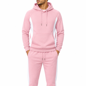 Survêtement unisexe de haute qualité avec logo personnalisé, 320 g/m², en molleton technique surdimensionné, ensemble jogging et sweat-shirt pour homme - Product Image 1