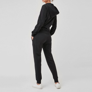 <b>Women's</b> Performance Sports Tracksuit Set Long Sleeve Zip <b>Jacket</b> and Jogger Pants for Fitness Running and Gym Wear - Product Image 3