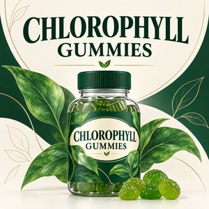 Gummies de chlorophylle personnalisées OEM ODM sous marque privée, supplément à base de plantes à la pomme - Product Image 4