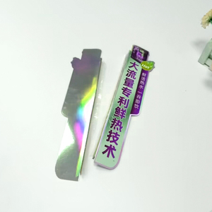Purple Retail <b>Shelf</b> Talker 250mm Waterproof Sign Holder Convenient Display Sticker for Supermarket Ads - Product Image 1