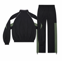Eazwears Survêtement en nylon tissé durable pour homme, vêtement de sport décontracté d'été, séchage rapide, doux et luxueux, 140g, coupe droite
